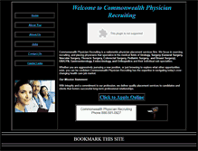 Tablet Screenshot of cprrecruiting.com